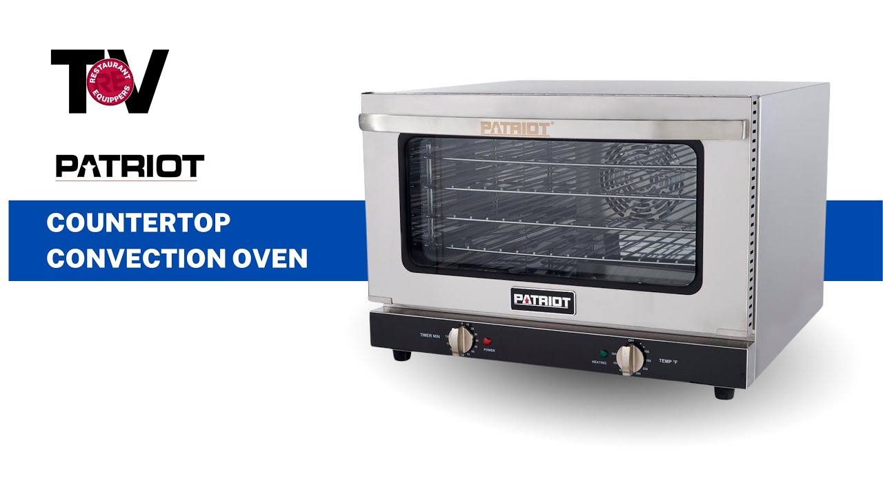 Patriot Countertop Convection Oven PA0055 YouTube