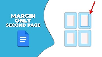 How to change margin only second page in google docs