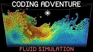 Coding Adventure: Simulating Fluids screenshot 3