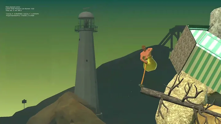 Getting Over It Yeet's TAS (38.679s) FWR Reupload