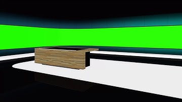 News virtual studio set tv background  #talkshow 4K For FREE