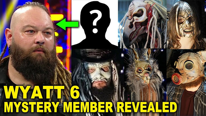 Wyatt 6 Mystery Member Revealed After Faction Debut on WWE RAW with Rumors About Bray Wyatt Return