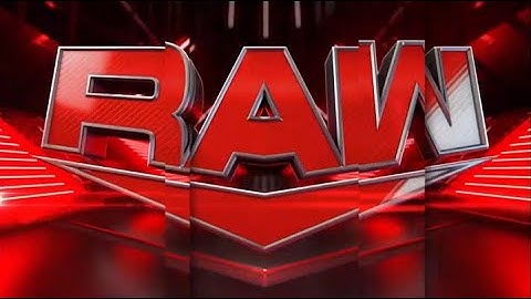 WWE MONDAY NIGHT RAW INTRO | WWE 2K UNIVERSE MODE
