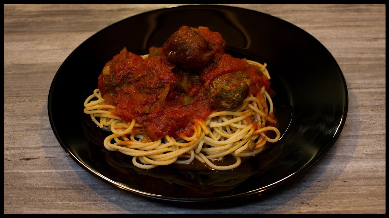 BUDGET FEEL GOOD MEAL - Spaghetti and Meatballs