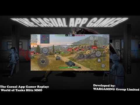 World of Tanks MMO Blitz Replay - The Casual App Gamer