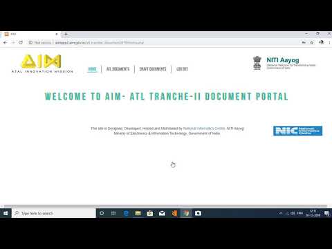 ATL Tranche 2 Login Process