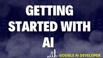 Getting started with #AI by Andrew Ferlitsch (#GoogleAI Developer)