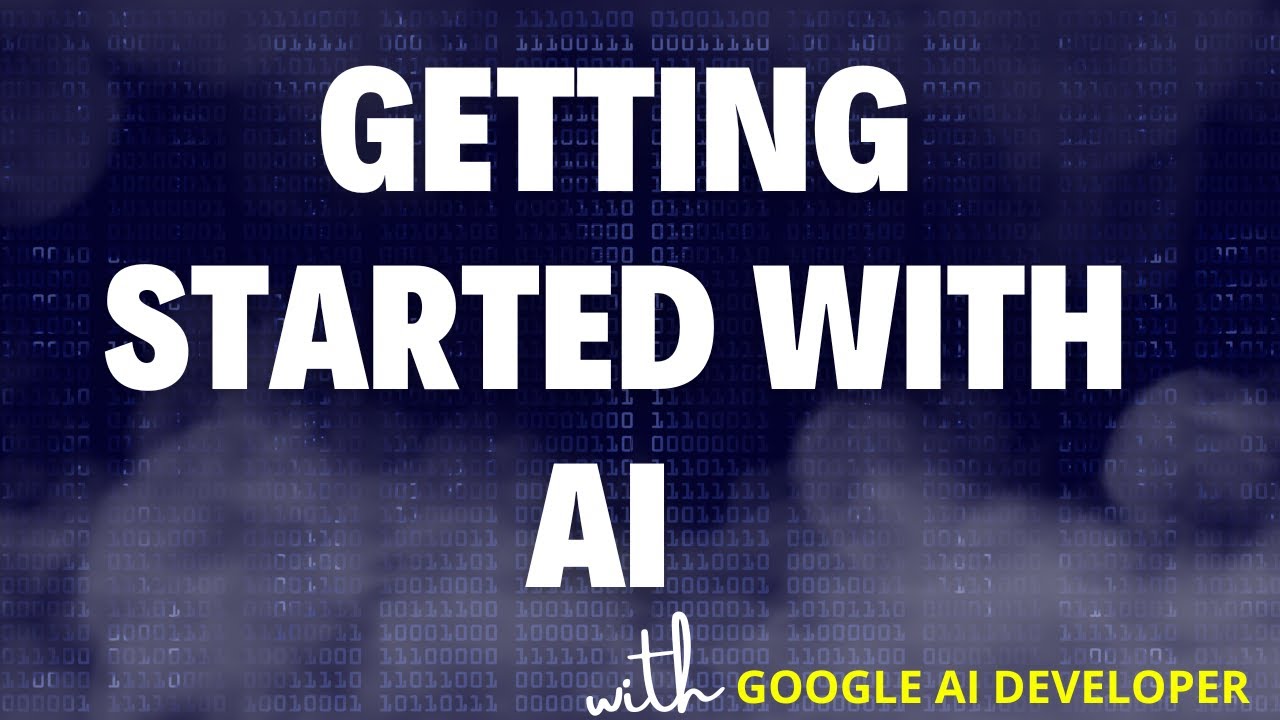 Getting started with #AI by Andrew Ferlitsch (#GoogleAI Developer)