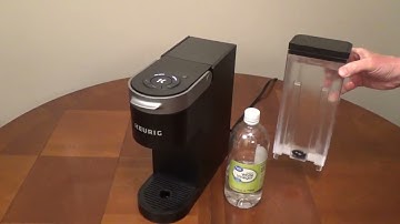 Descaling a Keurig K Slim Coffee Maker With Vinegar