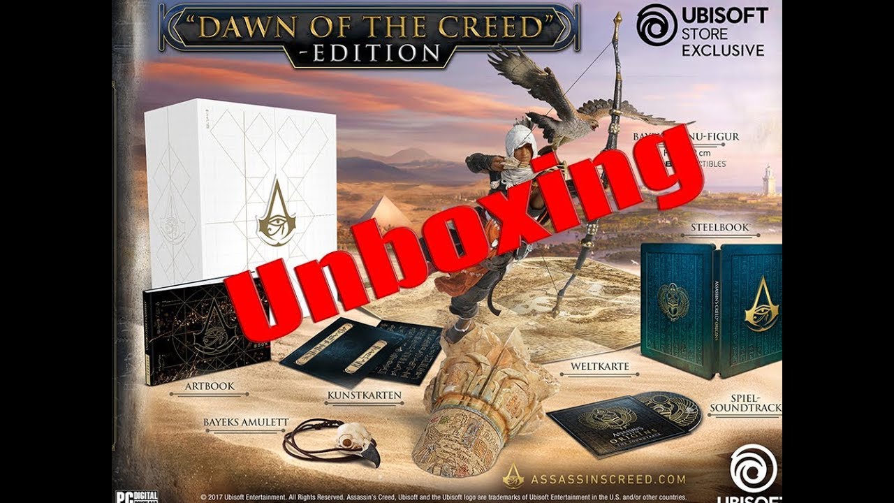 Assassin's creed Origins - Des nouveaux Ubicollectibles en précommande