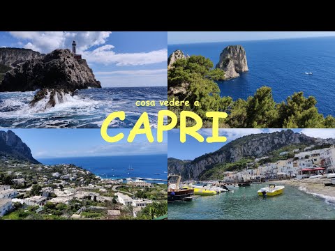 LE 7 COSE PIU' BELLE DA VEDERE A CAPRI