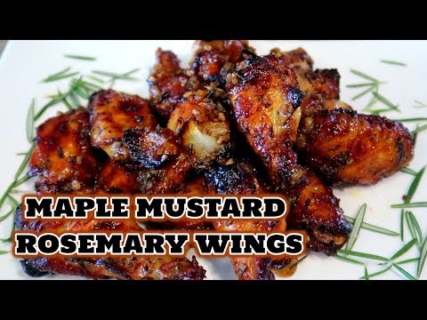 maple-mustard-rosemary-chicken-wings-in-the-oven-|-easy-chicken-wing-recipes
