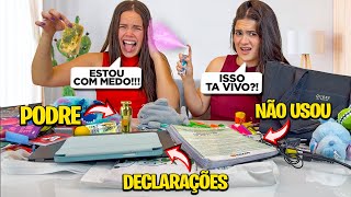 Minha Amiga Reagindo Ao Que Sobrou Do Meu Material Escolar No Final Do Ano 2025