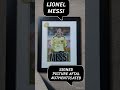 Memorabilia Collection - Lionel Messi - AFTAL Authenticated