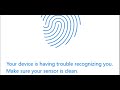 Lenovo fix windows hello fingerprint error your device is having trouble recognizing you lenovo pc