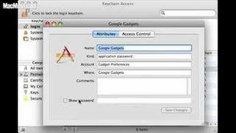 MacMost Now 18: A Look at the Keychain