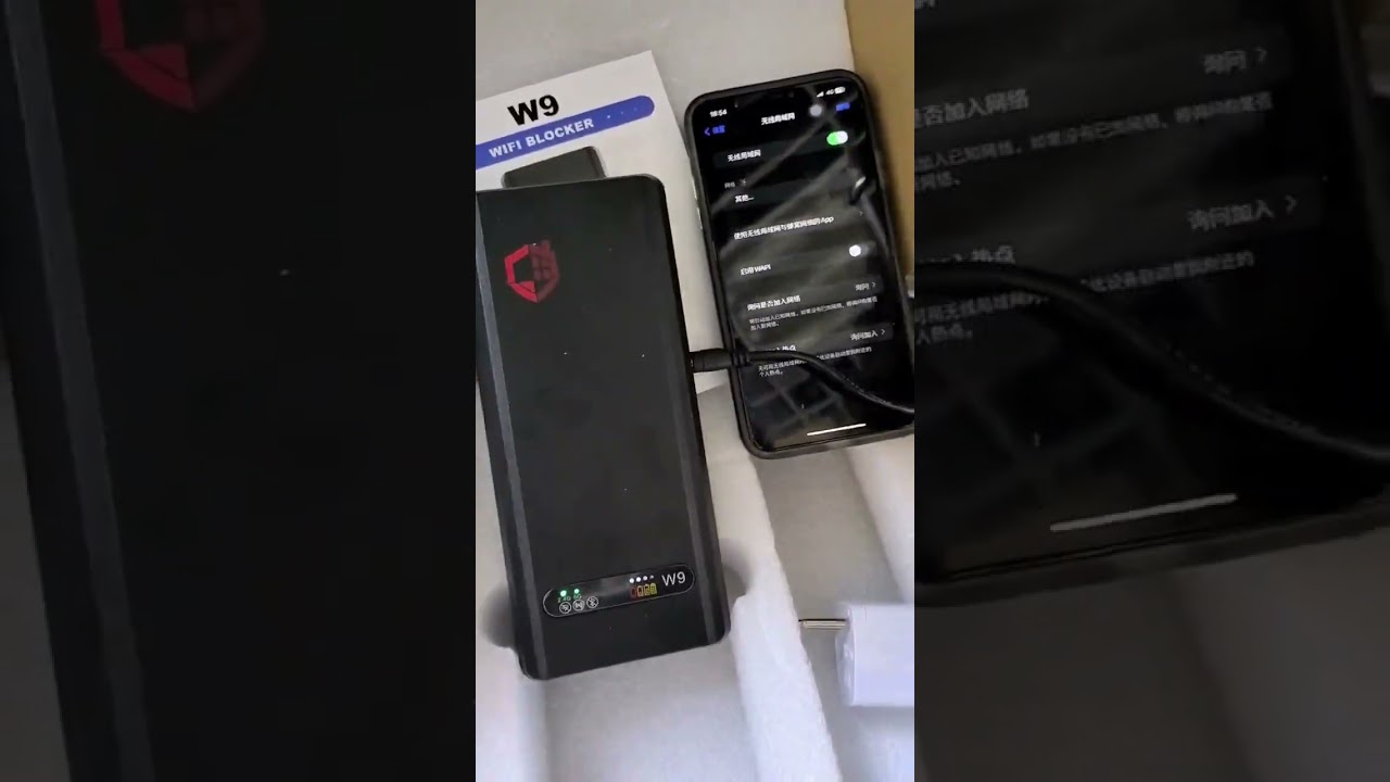 Portable Multi-Functional blocker For Wi-Fi 2.4G 5.2G 5.8G and Bluetooth Signals