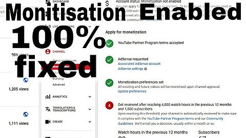 How to Enabled Youtube Monetization [Fix Disabled Problem] [Latest]- 2018