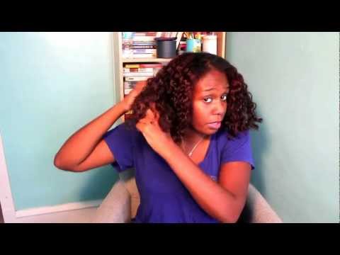 Four Braid Braid-Out (Natural Hair) - YouTube