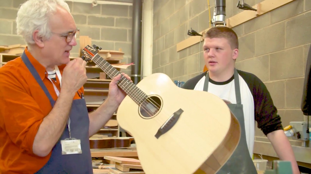 Ewan speaks about why you should choose Stringed Instrument Making at