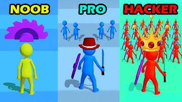 NOOB vs PRO vs HACKER - Join Clash 3D