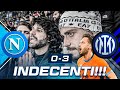 😡 INDECENTI!!! NAPOLI 0-3 INTER | LIVE REACTION NAPOLETANI AL MARADONA HD image