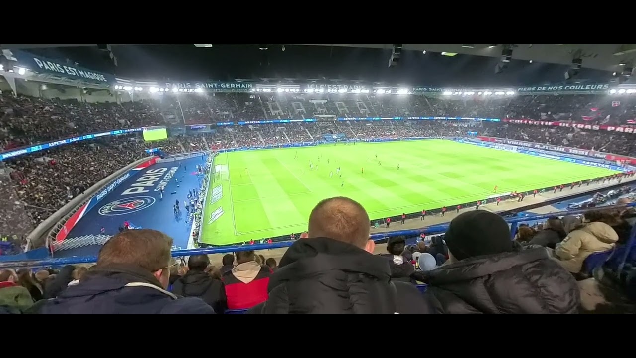 POV Parc des Princes 🇫🇷 PSG vs Rennes | 4K Insta360 X5