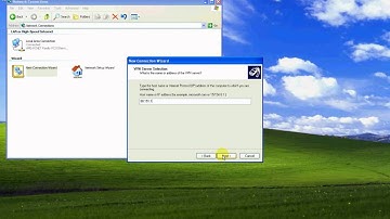 How to setup VPN Connection with Windows XP