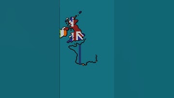 Mini Scale part 2- France #shorts #viral #geomapping #minecraft #france