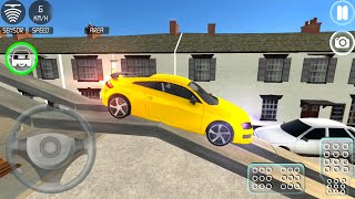 5th Wheel Audi Car Drive #11 - Outdoor Parking Driver Simulator - Android Gameplay
