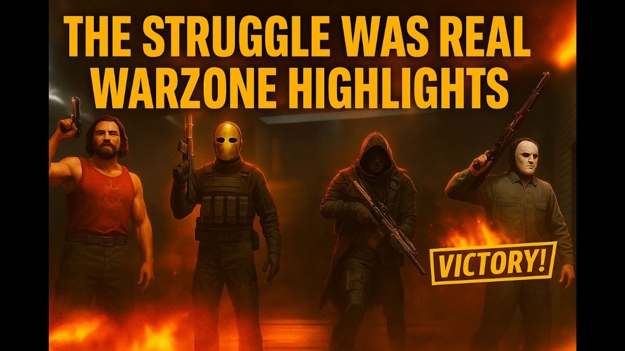 The Struggle Was Real | Warzone Highlights! - YouTube