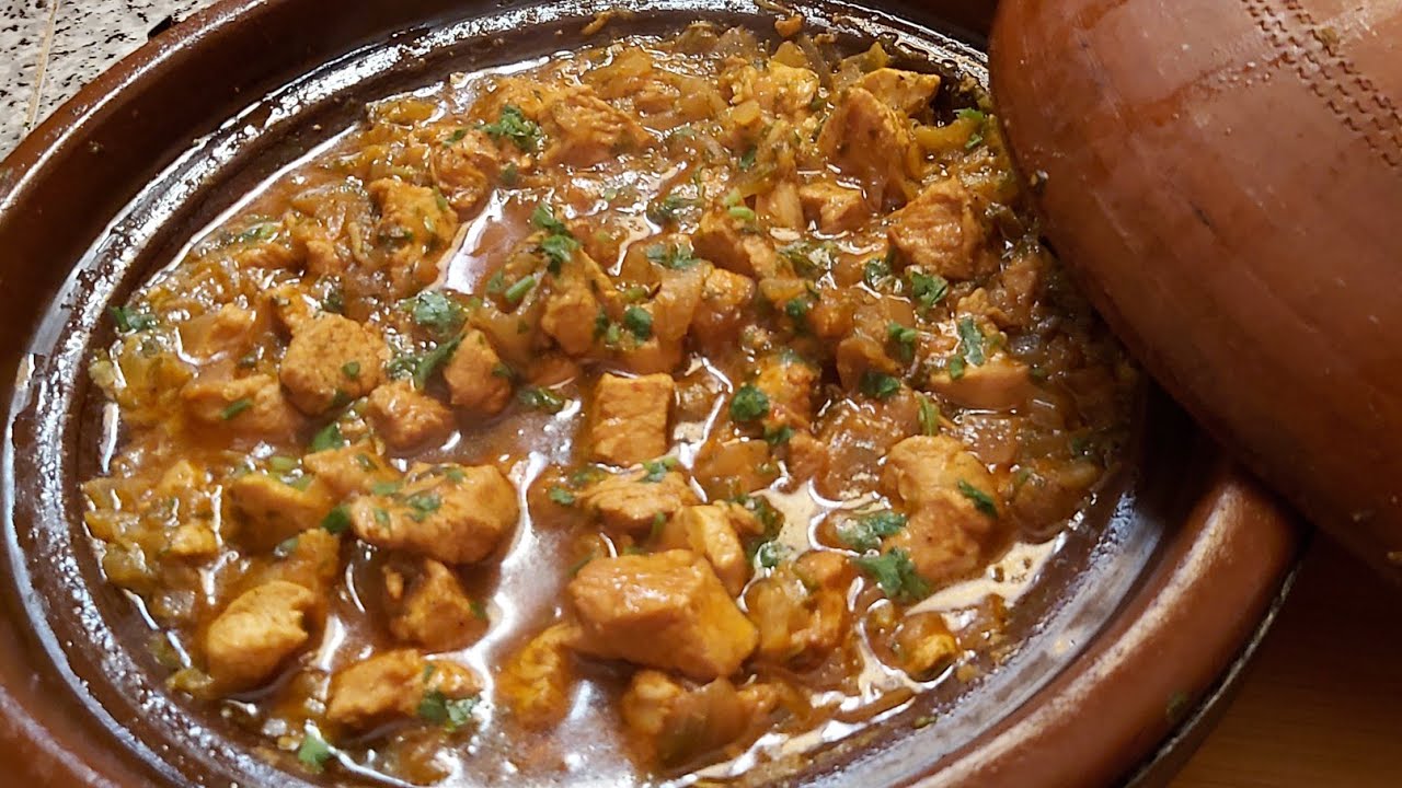 طاجين لداند مشرمل بطريقة لديدة دغيا كيوجد للعشاءاو الغذاء