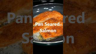 Easiest Pan Seared Salmon #cooking #recipe