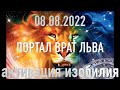 08.08.2022 ПОРТАЛ ВРАТ ЛЬВА. АКТИВАЦИЯ