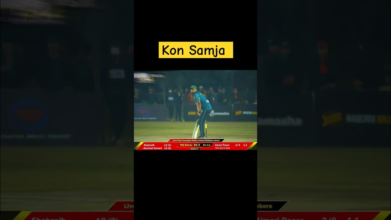 Umri Pacer Vs sarmad Hamid Jazz Tape Ball matches 