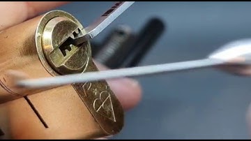 Dimple + Spool + anti - pick + Trap Pins - Lock Picking the Advanced Avocet Pioneer Plus