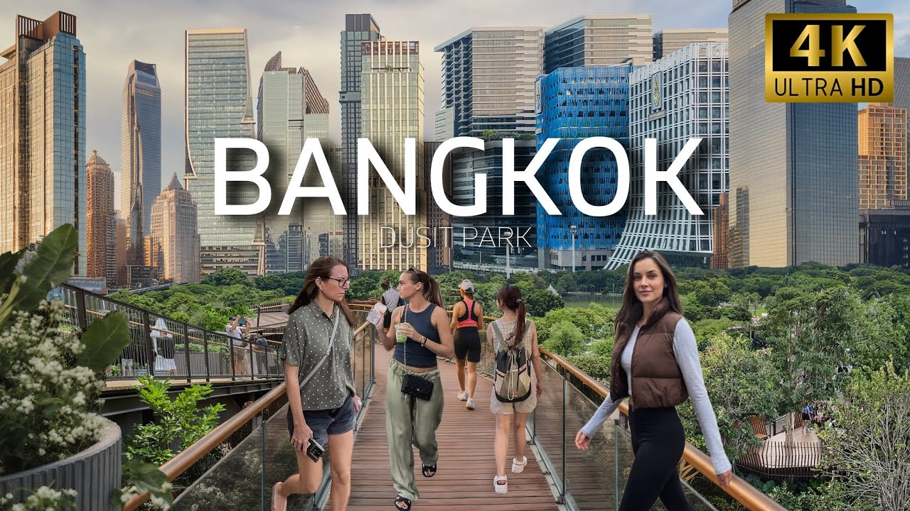 🇹🇭 4K | The Most Beautiful View in Bangkok | Dusit Central Park | Thailand 2026