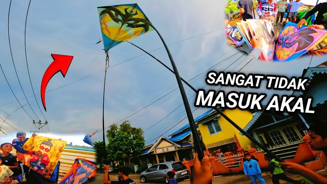 JARANG TERJADI DETIK DETIK KERICUHAN SAAT BERBURU LAYANGAN SULTAN !!