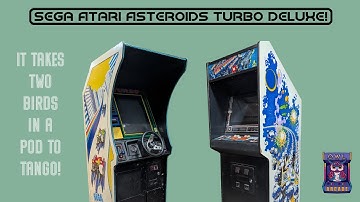 Sega Atari Asteroids Turbo Deluxe! 🏎️🌠