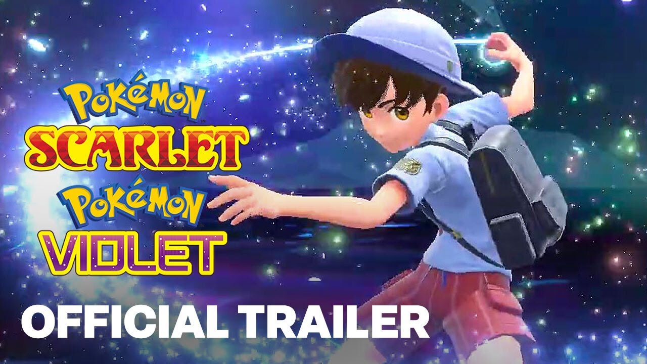 Pokemon Scarlet & Pokemon Violet - Official Gameplay Overview Trailer 