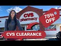 CVS 75% OFF CLEARANCE! NO COUPONS NEEDED!