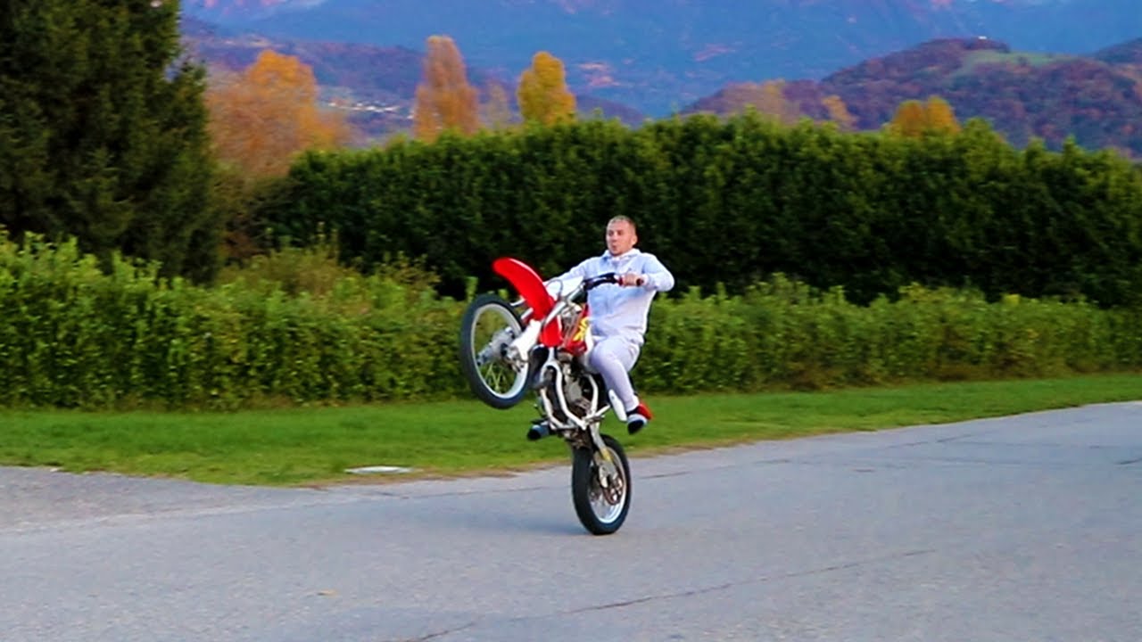 OMG LIDEAL A FAILLIT SE TUER AVEC MA NOUVELLE MOTOCROSS | JE LA TEST POUR LA PREMIERE FOIS