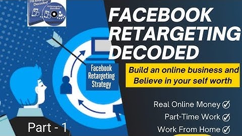 Facebook Retargeting Decoded Video Course. Part - 1.