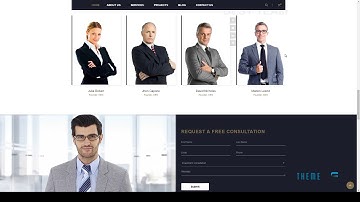 Finance - Business Consulting and Professional Services HTML Template