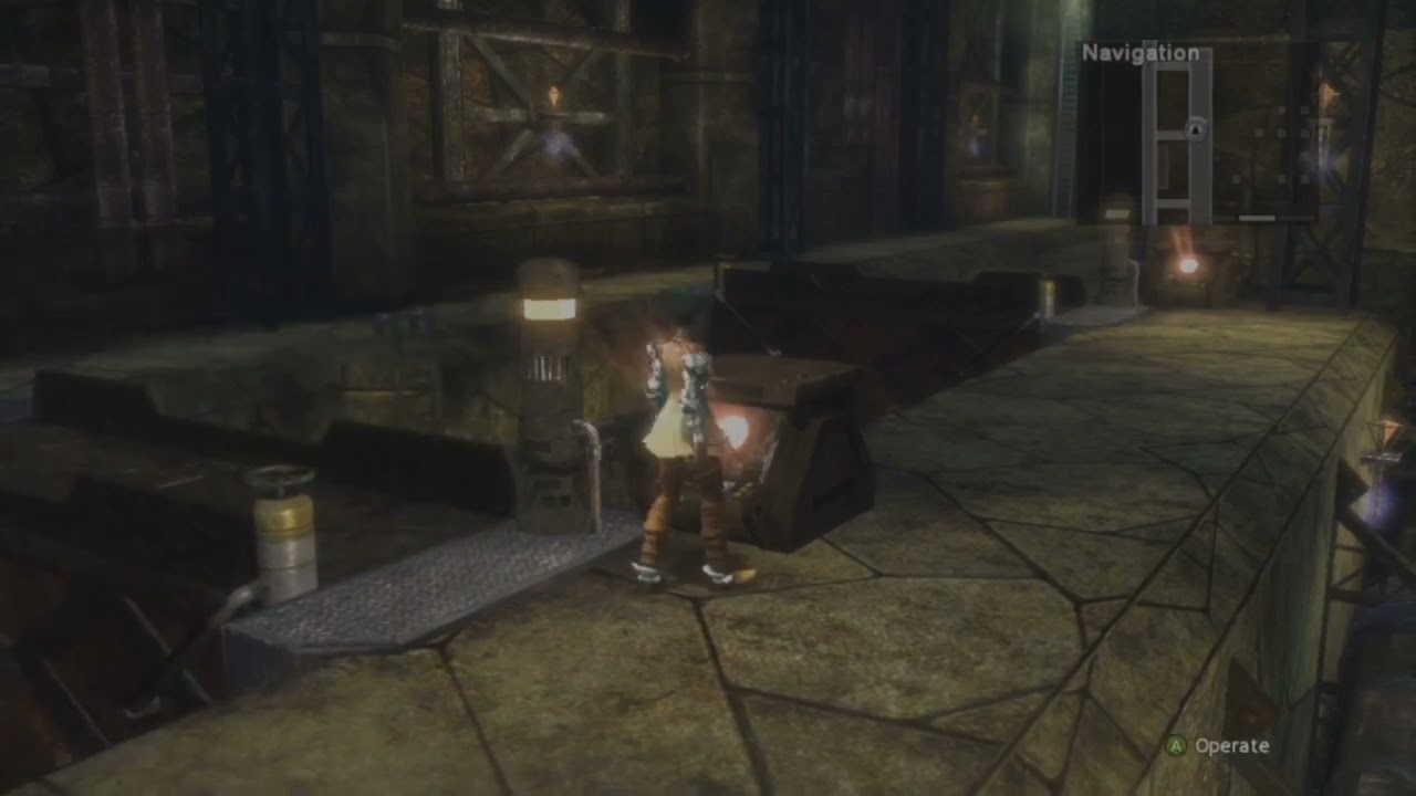Lost Odyssey (Xbox 360) - Uhra Sewers - Red button puzzle