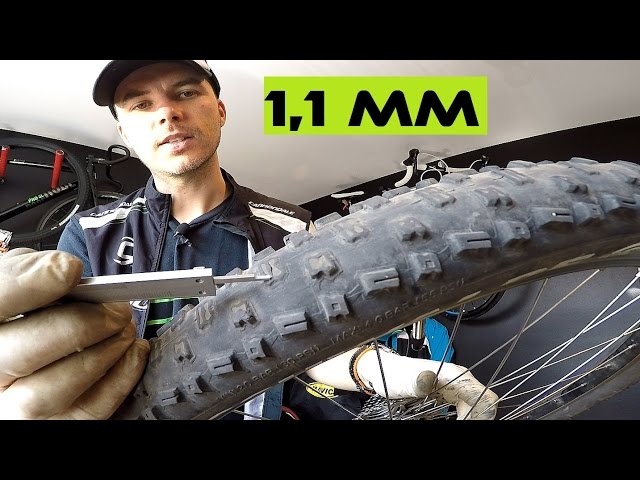 In Depth Tutorial - When To Replace A Mountain / Road Bike Tires. Tire Wear  Indicators - Youtube