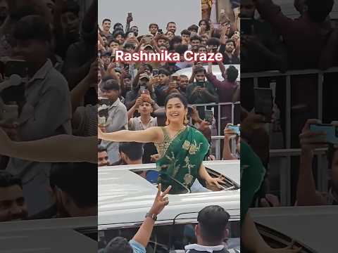 Rashmika Mandana Crazy fans 😱 #shorts #shortvideo