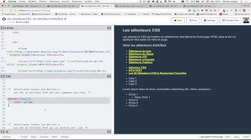 03 - Les sélecteurs CSS - Les attributs