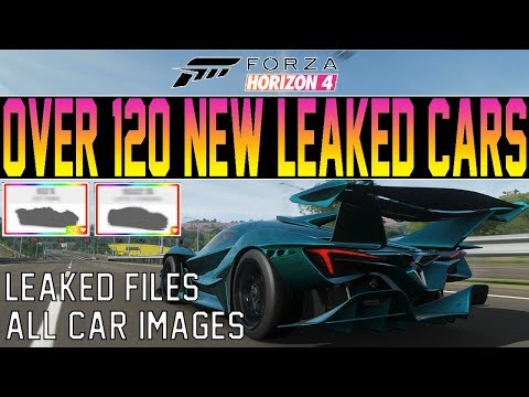 फोर्ज़ा होराइजन 4 - सभी 120 नई लीक हुई कारें! - फ़ाइल लीक + कार छवियां