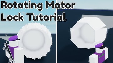Rotating Motor Lock Tutorial || Roblox Plane Crazy